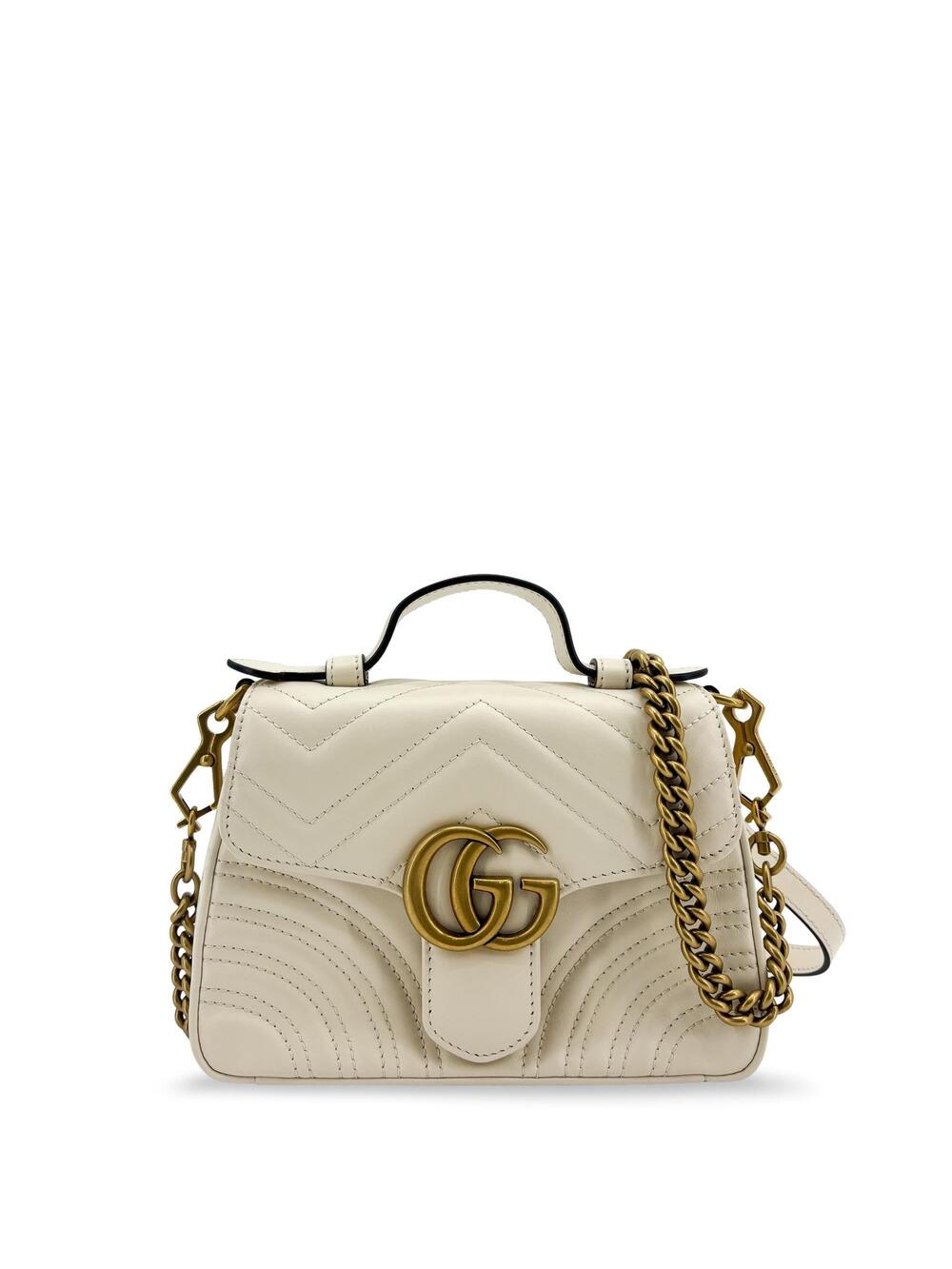 Fapis Gucci Gg Marmont Mini Top Handle #352083F65B